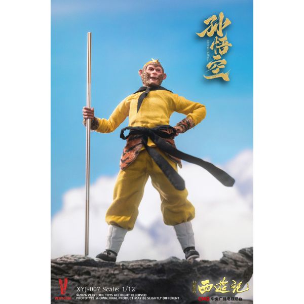 預購免運 VERYCOOL 1/12 可動眼 《西遊記》 40週年 孫悟空 XYJ-007 可動人偶,12吋人偶,6吋人偶,模型預購,1/6人偶,1/12人偶,KOF模型王者,VERYCOOL 1/12 可動眼 《西遊記》 40週年 孫悟空 XYJ-007,VERYCOOL,VERYCOOL 孫悟空,XYJ-007,孫悟空 可動人偶,孫悟空 可動模型,孫悟空 1/12人偶,孫悟空 6吋人偶,孫悟空模型,孫悟空人偶,
