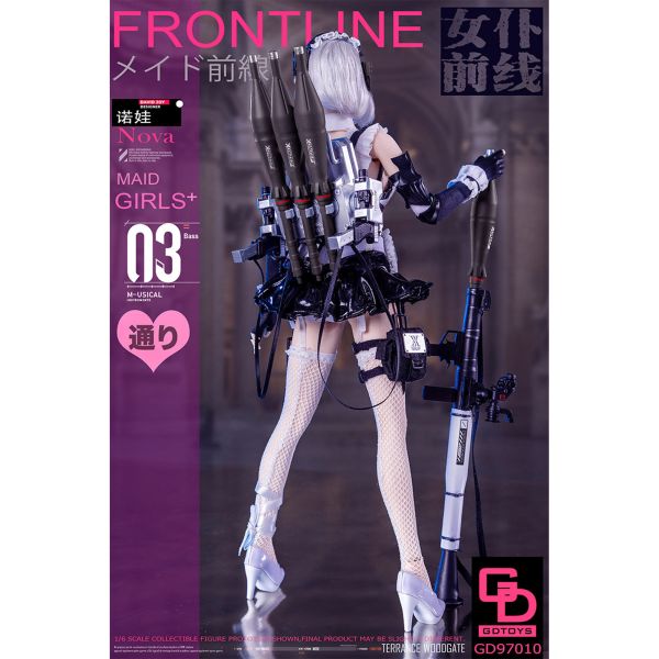 現貨 GDTOYS 1/6 12吋 女僕前線第三彈 諾娃NOVA GD97010 1/6人偶 可動人偶,12吋人偶,6吋人偶,模型預購,1/6人偶,1/12人偶,KOF模型王者,,,,,,,,,,,,,,