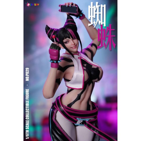 預購免運 PLAY TOY 1/6 可動眼 蜘蛛女特工 P029 可動人偶,12吋人偶,6吋人偶,模型預購,1/6人偶,1/12人偶,KOF模型王者,