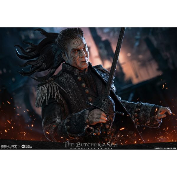 預購免運 EKUAZ STUDIO X ECHO DESIGN 1/6 可動眼 海上屠夫 可動人偶,12吋人偶,6吋人偶,模型預購,1/6人偶,1/12人偶,KOF模型王者,EKUAZ STUDIO X ECHO DESIGN 1/6 可動眼 海上屠夫,EKUAZ STUDIO,ECHO DESIGN,EKS013,