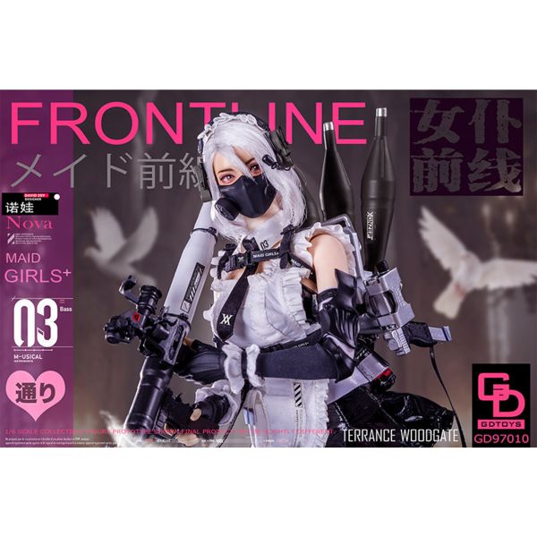 現貨 GDTOYS 1/6 12吋 女僕前線第三彈 諾娃NOVA GD97010 1/6人偶 可動人偶,12吋人偶,6吋人偶,模型預購,1/6人偶,1/12人偶,KOF模型王者,,,,,,,,,,,,,,