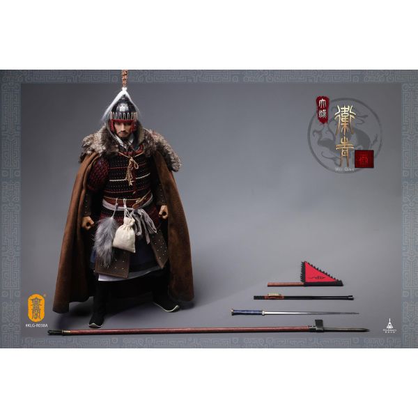 預購免運 空靈閣 x 黑林武備 1/6 大漢長平侯衛青 共兩版 KLG-R038AB 可動人偶,12吋人偶,6吋人偶,模型預購,1/6人偶,1/12人偶,KOF模型王者,空靈閣 x 黑林武備 1/6 大漢長平侯衛青 共兩版 KLG-R038AB,空靈閣,黑林武備,空靈閣 大漢長平侯衛青,大漢長平侯衛青,KLG-R038,空靈閣 可動人偶,空靈閣 可動模型,空靈閣 1/6人偶,空靈閣 12吋人偶,