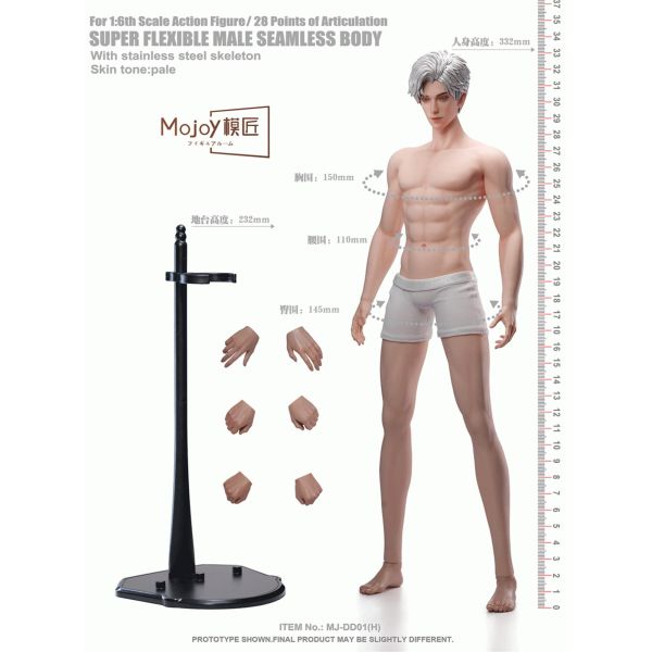 預購免運 模匠工作室 1/6 紳士男素體 含頭雕 白膚/小麥膚 共兩款 MJ-DD01/2H 可動人偶,12吋人偶,6吋人偶,模型預購,1/6人偶,1/12人偶,KOF模型王者,模匠工作室 1/6 紳士男素體 含頭雕 白膚/小麥膚 共兩款 MJ-DD01/2H,模匠工作室,,模匠工作室 素體,