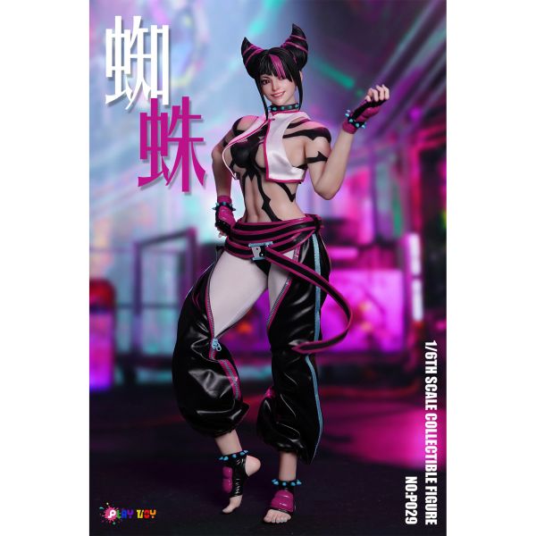 預購免運 PLAY TOY 1/6 可動眼 蜘蛛女特工 P029 可動人偶,12吋人偶,6吋人偶,模型預購,1/6人偶,1/12人偶,KOF模型王者,