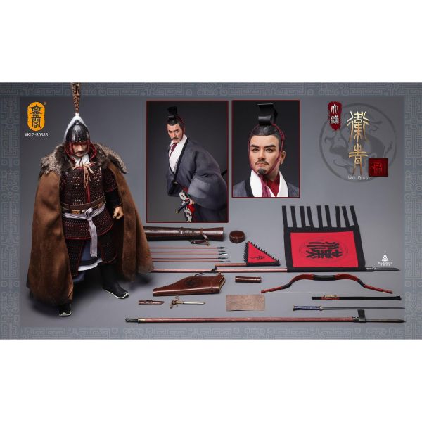 預購免運 空靈閣 x 黑林武備 1/6 大漢長平侯衛青 共兩版 KLG-R038AB 可動人偶,12吋人偶,6吋人偶,模型預購,1/6人偶,1/12人偶,KOF模型王者,空靈閣 x 黑林武備 1/6 大漢長平侯衛青 共兩版 KLG-R038AB,空靈閣,黑林武備,空靈閣 大漢長平侯衛青,大漢長平侯衛青,KLG-R038,空靈閣 可動人偶,空靈閣 可動模型,空靈閣 1/6人偶,空靈閣 12吋人偶,