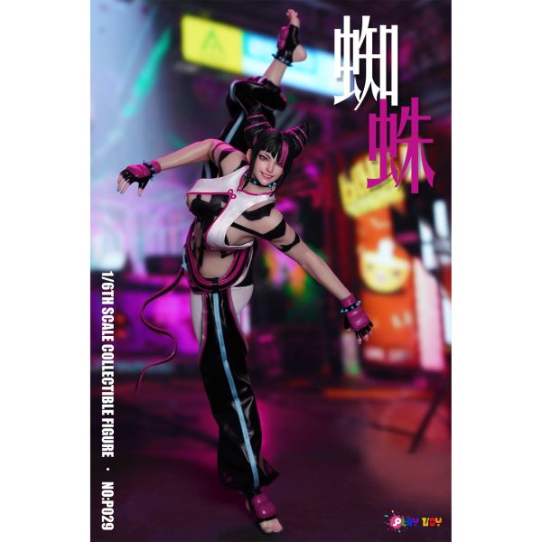 預購免運 PLAY TOY 1/6 可動眼 蜘蛛女特工 P029 可動人偶,12吋人偶,6吋人偶,模型預購,1/6人偶,1/12人偶,KOF模型王者,