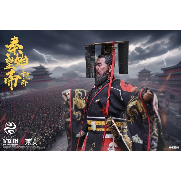 預購免運 303TOYS 1/12 《掌上華夏》 千古一帝 - 秦始皇 豪華單人版 HX001 可動人偶,12吋人偶,6吋人偶,模型預購,1/6人偶,1/12人偶,KOF模型王者,303TOYS 1/12 《掌上華夏》 千古一帝 - 秦始皇 豪華單人版 HX001,303TOYS,303TOYS 秦始皇,秦始皇可動人偶,秦始皇可動模型,秦始皇1/12人偶,秦始皇6吋人偶,