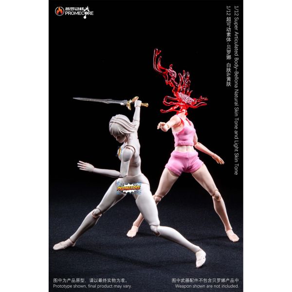 預購免運 Promecore 普羅動核 1/12 超可動女素體 菲尼克斯&貝羅娜 黃膚/白膚 可動人偶,12吋人偶,6吋人偶,模型預購,1/6人偶,1/12人偶,KOF模型王者,Promecore 普羅動核 1/12 超可動女素體 菲尼克斯&貝羅娜 黃膚/白膚,Promecore,普羅動核,普羅動核 素體,Promecore 素體,1/12可動人偶,1/12可動模型,1/12素體,6吋素體,超可動素體,超可動女素體,