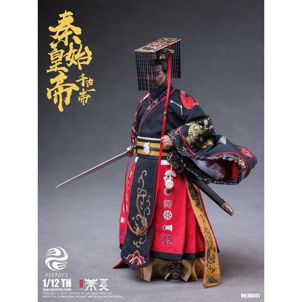 預購免運 303TOYS 1/12 《掌上華夏》 千古一帝 - 秦始皇 豪華單人版 HX001 可動人偶,12吋人偶,6吋人偶,模型預購,1/6人偶,1/12人偶,KOF模型王者,303TOYS 1/12 《掌上華夏》 千古一帝 - 秦始皇 豪華單人版 HX001,303TOYS,303TOYS 秦始皇,秦始皇可動人偶,秦始皇可動模型,秦始皇1/12人偶,秦始皇6吋人偶,