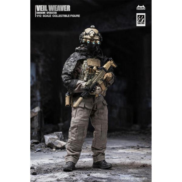 預購免運 HASUKI 1/12 《黑色行動》- 夜幕編織者 & 配件包 SA04 可動人偶,12吋人偶,6吋人偶,模型預購,1/6人偶,1/12人偶,KOF模型王者,HASUKI 1/12 《黑色行動》- 夜幕編織者 & 配件包 SA04,HASUKI,HASUKI 夜幕編織者,HASUKI 可動人偶,HASUKI 可動模型,HASUKI 1/12人偶,HASUKI 6吋人偶,HASUKI人偶,HASUKI模型,