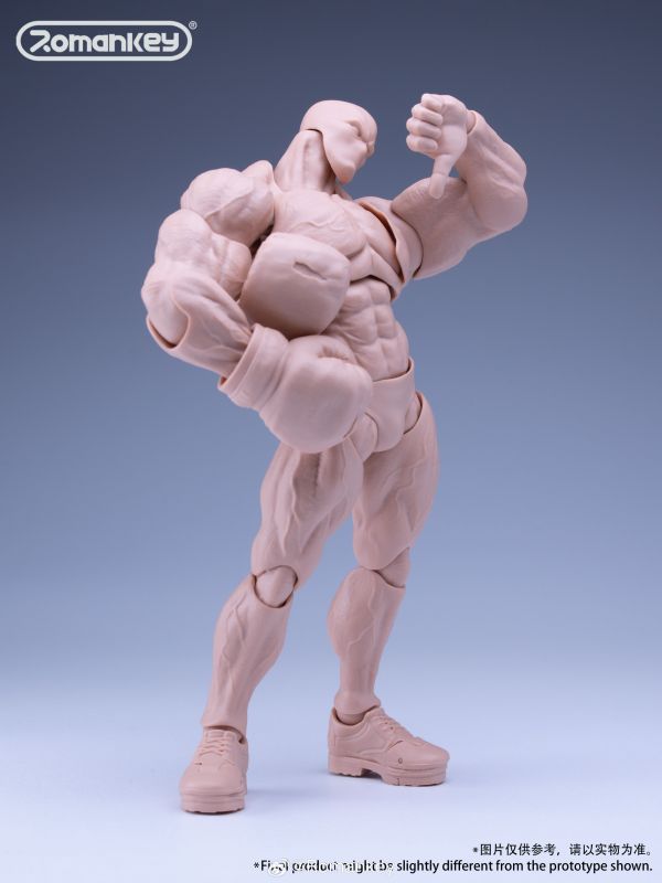 預購免運 Romankey  1/12  超可動素體 18cm 大塊頭 Big Guy 可動人偶,12吋人偶,6吋人偶,模型預購,1/6人偶,1/12人偶,KOF模型王者,Romankey  1/12  超可動素體 18cm 大塊頭 Big Guy,Romankey,Romankey素體,Romankey 大塊頭,超可動素體,