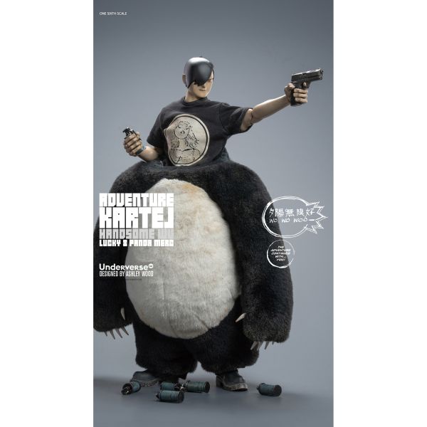 預購免運 Underverse 1/6 冒險卡特系列 - DIRTY BOI PANDA 可動人偶,12吋人偶,6吋人偶,模型預購,1/6人偶,1/12人偶,KOF模型王者,Underverse 1/6 冒險卡特系列 - DIRTY BOI PANDA,Underverse,Underverse DIRTY BOI PANDA,UV202514,Underverse 可動人偶,Underverse 可動模型,Underverse 1/12人偶,Underverse 6吋人偶,