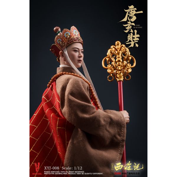 預購免運 VERYCOOL 1/12 《西遊記》 40週年 唐玄奘 XYJ-010 可動人偶,12吋人偶,6吋人偶,模型預購,1/6人偶,1/12人偶,KOF模型王者,VERYCOOL 1/12 《西遊記》 40週年 唐玄奘 XYJ-010,VERYCOOL,VERYCOOL 西遊記,VERYCOOL 唐玄奘,XYJ-010,西遊記 可動人偶,西遊記 可動模型,西遊記 1/12人偶,西遊記 6吋人偶,唐玄奘人偶,唐玄奘模型,