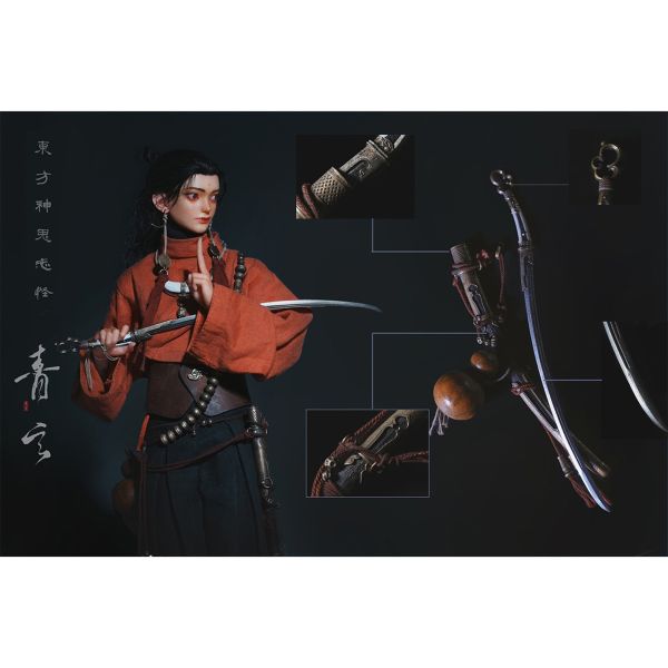 預購 半目工作室 1/6 可動眼《東方神鬼誌》第一彈 - 青玄 膠髮版/植髮版 BM-001 可動人偶,12吋人偶,6吋人偶,模型預購,1/6人偶,1/12人偶,KOF模型王者,半目工作室 1/6 可動眼《東方神鬼誌》第一彈 - 青玄 膠髮版/植髮版 BM-001,半目工作室,半目工作室 青玄,半目工作室 東方神鬼誌,青玄,青玄可動人偶,青玄可動模型,青玄1/6人偶,青玄12吋人偶,