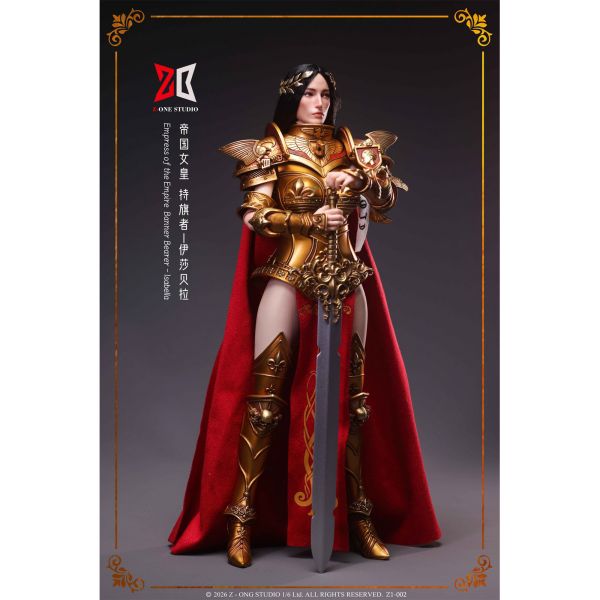 預購免運 Z-ONE STUDIO 1/6 可動眼 合金帝國女皇 持旗者 Z1-002 可動人偶,12吋人偶,6吋人偶,模型預購,1/6人偶,1/12人偶,KOF模型王者,Z-ONE STUDIO 1/6 可動眼 合金帝國女皇 持旗者 Z1-002,Z-ONE STUDIO,Z-ONE STUDIO 持旗者,Z1-002,