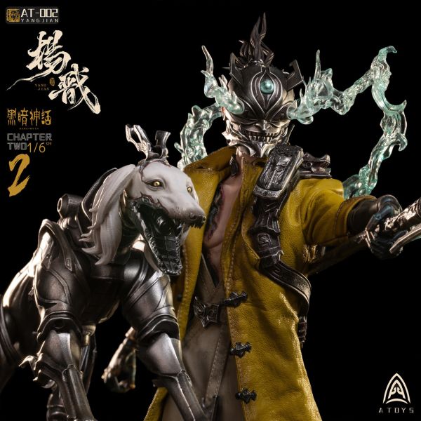 預購免運 A-Toys 1/6 可動眼 《黑暗神話》 - 楊戩 AT-0002 可動人偶,12吋人偶,6吋人偶,模型預購,1/6人偶,1/12人偶,KOF模型王者,A-Toys 1/6 可動眼 《黑暗神話》 - 楊戩 AT-0002,A-Toys,A-Toys 楊戩,A-Toys 黑暗神話,