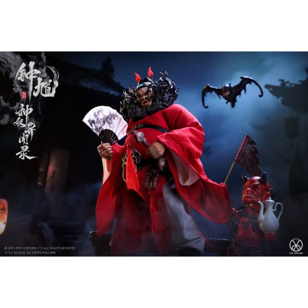 預購免運 POPCOSTUME 1/12 可動眼 異聞錄 - 鐘馗 辟邪版/伏魔版 共兩款 可動人偶,12吋人偶,6吋人偶,模型預購,1/6人偶,1/12人偶,KOF模型王者,POPCOSTUME 1/12 可動眼 異聞錄 - 鐘馗 辟邪版/佛魔版 共兩款,POPCOSTUME,POPCOSTUME 鐘馗,鐘馗 可動人偶,鐘馗 可動模型,鐘馗 1/12人偶,鐘馗 6吋人偶,