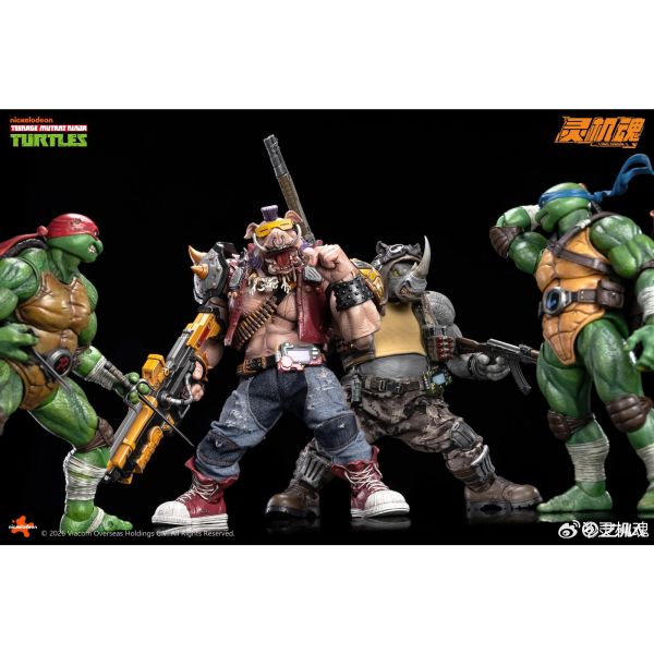 預購免運 靈機魂 忍者龜 牛頭羅斯泰迪 & 豬面比博 共兩款 可動人偶,12吋人偶,6吋人偶,模型預購,1/6人偶,1/12人偶,KOF模型王者,靈機魂 忍者龜 牛頭羅斯泰迪 & 豬面比博 共兩款,靈機魂,靈機魂 忍者龜,靈機魂 牛頭羅斯泰迪,靈機魂 豬面比博,靈機魂 可動人偶,靈機魂 可動模型,靈機魂 1/6人偶,靈機魂 12吋人偶,