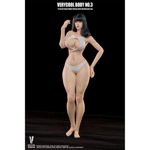 現貨免運 VERYCOOL 1/6 鉑金矽膠 3號素體 - 豐滿體型 白膚款 VCD-03A 可動人偶,12吋人偶,6吋人偶,模型預購,1/6人偶,1/12人偶,KOF模型王者,VERYCOOL 1/6 鉑金矽膠 3號素體 - 豐滿體型 共三色 VCD-03,VERYCOOL,VERYCOOL素體,VERYCOOL VCD-03,VCD-03,