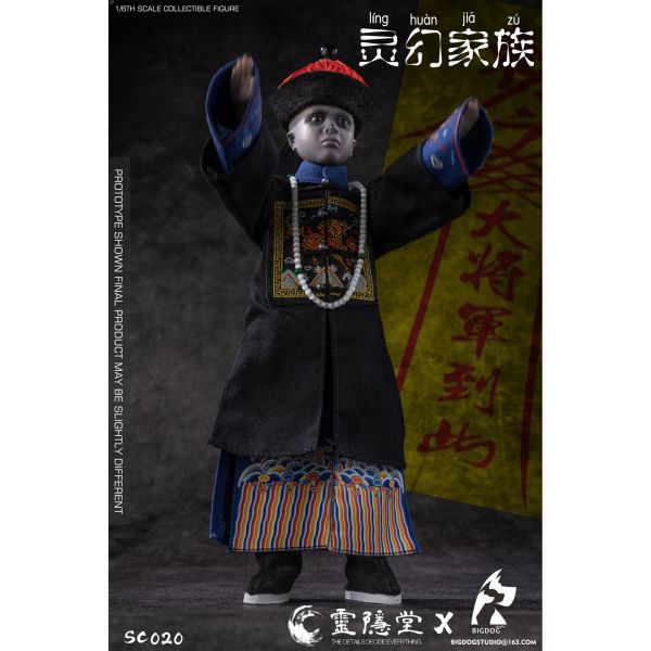 預購免運 BIGDOG STUDIO x 靈隱堂 1/6 靈幻家族 SC020 可動人偶,12吋人偶,6吋人偶,模型預購,1/6人偶,1/12人偶,KOF模型王者,BIGDOG STUDIO x 靈隱堂 1/6 靈幻家族 SC020,BIGDOG STUDIO,靈隱堂,靈幻家族,sc020,靈幻家族可動人偶,靈幻家族可動模型,靈幻家族1/6人偶,靈幻家族12吋人偶,