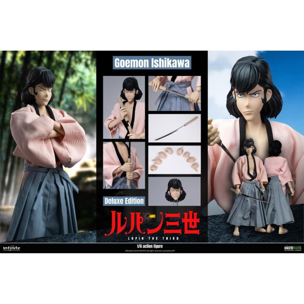 預購免運 Infinite 1/6 《魯邦三世：義大利遊戲》- 石川五右衛門 標準版/DX版 可動人偶,12吋人偶,6吋人偶,模型預購,1/6人偶,1/12人偶,KOF模型王者,Infinite 1/6 《魯邦三世：義大利遊戲》- 石川五右衛門 標準版/DX版,Infinite 魯邦三世,Infinite 石川五右衛門,石川五右衛門人偶,石川五右衛門模型,石川五右衛門 可動人偶,石川五右衛門 可動模型,石川五右衛門 1/6人偶,石川五右衛門 12吋人偶,