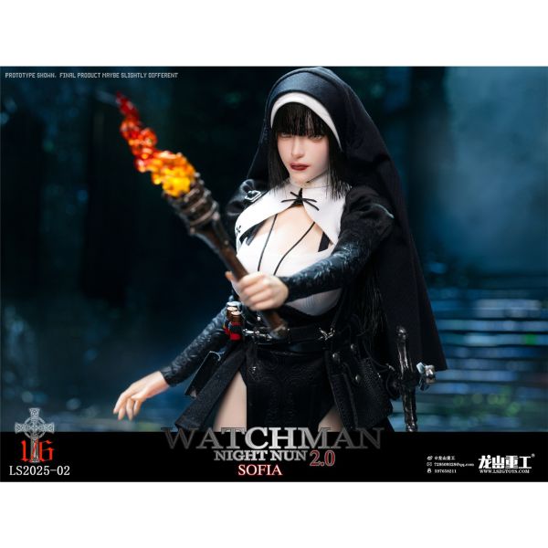 🔥 KOF模型王者🔥 預購龍山重工1/6 可動眼黑夜的救贖修女索菲亞