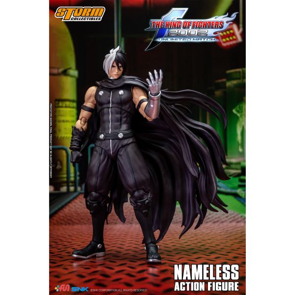 現貨 輕微盒壓 STORM TOYS 1/12 2002UM 格鬥天王 無名 可動人偶,12吋人偶,6吋人偶,模型預購,1/6人偶,1/12人偶,KOF模型王者,無名,STORM TOYS 無名,無名 可動人偶,無名1/12人偶,無名6吋人偶,