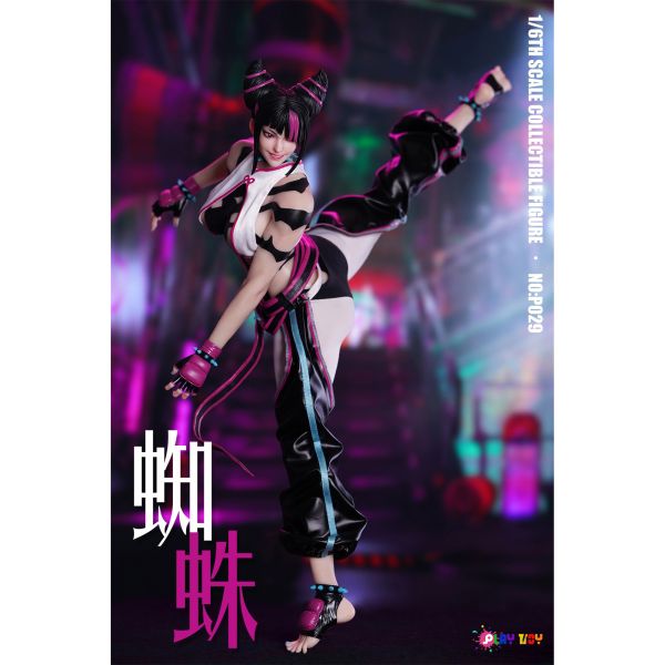 預購免運 PLAY TOY 1/6 可動眼 蜘蛛女特工 P029 可動人偶,12吋人偶,6吋人偶,模型預購,1/6人偶,1/12人偶,KOF模型王者,