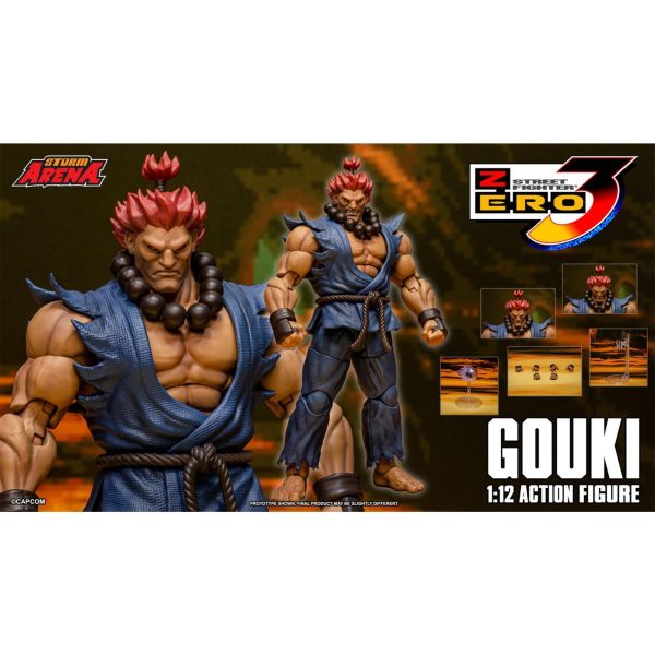 預購免運 STORM ARENA 1/12 《 快打旋風ALPHA3 》 豪鬼 AKUMA 可動人偶,12吋人偶,6吋人偶,模型預購,1/6人偶,1/12人偶,KOF模型王者,STORM ARENA 1/12 《 快打旋風ALPHA3 》 豪鬼 AKUMA,STORM ARENA,STORM ARENA 快打旋風,STORM ARENA 豪鬼,豪鬼模型,豪鬼公仔,豪鬼 可動人偶,豪鬼 可動模型,豪鬼 1/12人偶,豪鬼 6吋人偶,