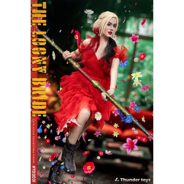 現貨免運 Thunder Toys 1/6 瘋狂新娘 TD2031 可動人偶 可動人偶,12吋人偶,6吋人偶,模型預購,1/6人偶,1/12人偶,KOF模型王者,Thunder Toys 1/6 瘋狂新娘 TD2031 可動人偶,Thunder Toys,Thunder Toys TD2031,TD2031,Thunder Toys 小丑女,
