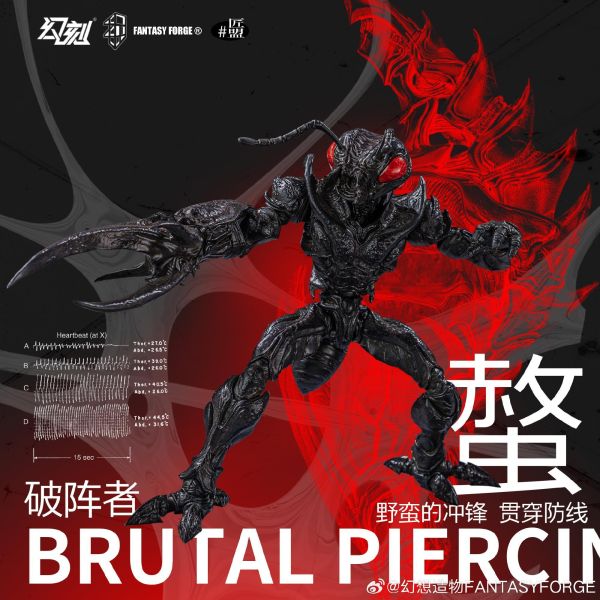 預購免運 幻想造物 x 匠盟 B.I.W蟻型兵團 T2小隊 「骸」 蟻兵 四隻套裝 可動人偶,12吋人偶,6吋人偶,模型預購,1/6人偶,1/12人偶,KOF模型王者,幻想造物 x 匠盟 B.I.W蟻型兵團 T2小隊 「骸」 四隻套裝,幻想造物,幻想造物 蟻型兵團,蟻型兵團,BIW,蟻兵,