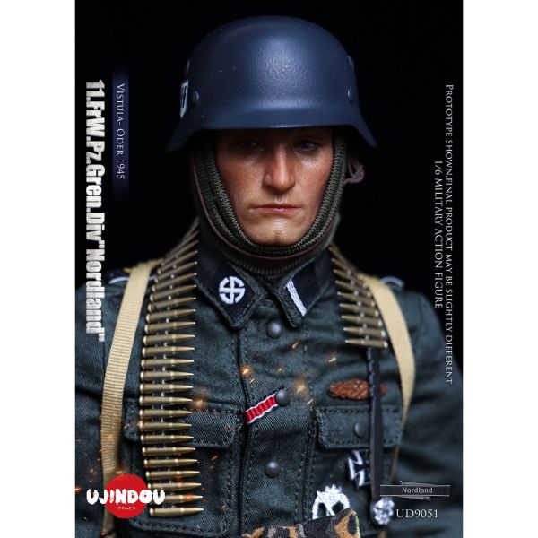 預購免運 禦戰道UJINDOU 1/6 二戰德軍第11北歐師 維斯瓦河-奧德河 UD9051 可動人偶,12吋人偶,6吋人偶,模型預購,1/6人偶,1/12人偶,KOF模型王者,禦戰道UJINDOU 1/6 二戰德軍第11北歐師 維斯瓦河-奧德河 UD9051,禦戰道,禦戰道 二戰德軍第11北歐師,禦戰道 UD9051,UJINDOU UD9051,
