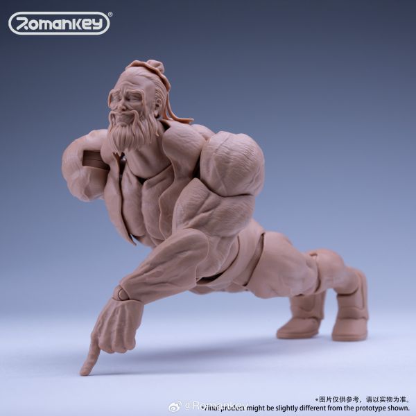 預購免運 Romankey  1/12  超可動素體 18cm 大塊頭 Big Guy 可動人偶,12吋人偶,6吋人偶,模型預購,1/6人偶,1/12人偶,KOF模型王者,Romankey  1/12  超可動素體 18cm 大塊頭 Big Guy,Romankey,Romankey素體,Romankey 大塊頭,超可動素體,