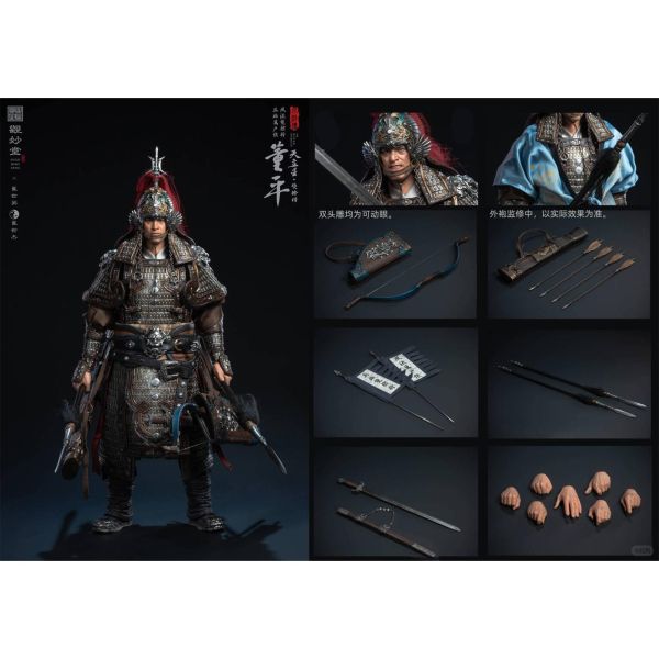 預購免運 觀妙堂 × 崔世英＆崔世傑 1/6 《水滸傳》 - 雙槍將董平 GMT-002 可動人偶,12吋人偶,6吋人偶,模型預購,1/6人偶,1/12人偶,KOF模型王者,觀妙堂 × 崔世英＆崔世傑 1/6 《水滸傳》 - 雙槍將董平 GMT-002,觀妙堂 × 崔世英＆崔世傑 1/6 《水滸傳》 - 雙槍將董平 GMT-002,觀妙堂,觀妙堂 董平,觀妙堂 可動人偶,觀妙堂 可動模型,觀妙堂 1/6人偶,觀妙堂 12吋人偶,觀妙堂模型,觀妙堂人偶,