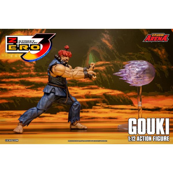 預購免運 STORM ARENA 1/12 《 快打旋風ALPHA3 》 豪鬼 AKUMA 可動人偶,12吋人偶,6吋人偶,模型預購,1/6人偶,1/12人偶,KOF模型王者,STORM ARENA 1/12 《 快打旋風ALPHA3 》 豪鬼 AKUMA,STORM ARENA,STORM ARENA 快打旋風,STORM ARENA 豪鬼,豪鬼模型,豪鬼公仔,豪鬼 可動人偶,豪鬼 可動模型,豪鬼 1/12人偶,豪鬼 6吋人偶,