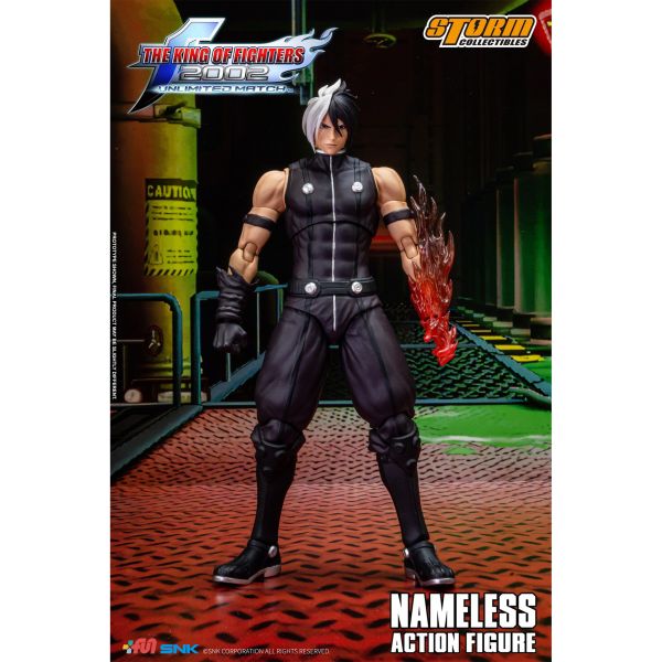 現貨 輕微盒壓 STORM TOYS 1/12 2002UM 格鬥天王 無名 可動人偶,12吋人偶,6吋人偶,模型預購,1/6人偶,1/12人偶,KOF模型王者,無名,STORM TOYS 無名,無名 可動人偶,無名1/12人偶,無名6吋人偶,