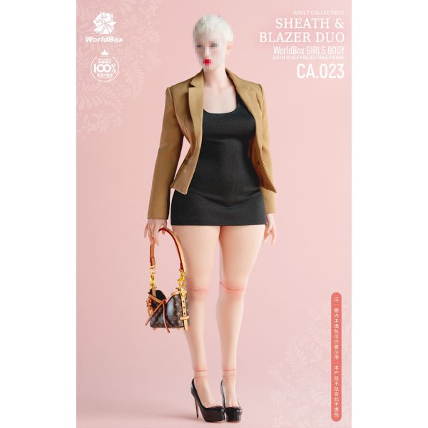 預購免運 Worldbox 1/6 服裝包 大尺碼女孩服裝吊卡 CA023 可動人偶,12吋人偶,6吋人偶,模型預購,1/6人偶,1/12人偶,KOF模型王者,Worldbox 1/6 服裝包 大尺碼女孩服裝吊卡 CA023,Worldbox,Worldbox 服裝包,Worldbox CA023,