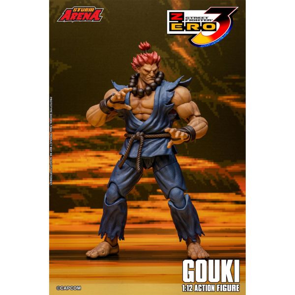 預購免運 STORM ARENA 1/12 《 快打旋風ALPHA3 》 豪鬼 AKUMA 可動人偶,12吋人偶,6吋人偶,模型預購,1/6人偶,1/12人偶,KOF模型王者,STORM ARENA 1/12 《 快打旋風ALPHA3 》 豪鬼 AKUMA,STORM ARENA,STORM ARENA 快打旋風,STORM ARENA 豪鬼,豪鬼模型,豪鬼公仔,豪鬼 可動人偶,豪鬼 可動模型,豪鬼 1/12人偶,豪鬼 6吋人偶,