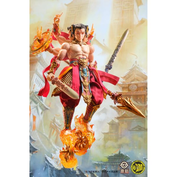 預購免運 源新×膠漫文化 1/12 三壇海會大神 · 哪吒 三太子 共兩版 JX02501/02 可動人偶,12吋人偶,6吋人偶,模型預購,1/6人偶,1/12人偶,KOF模型王者,源新×膠漫文化 1/12 三壇海會大神 · 哪吒 三太子 共兩版 JX02501/02,源新×膠漫文化,源新 哪吒,膠漫文化 哪吒,