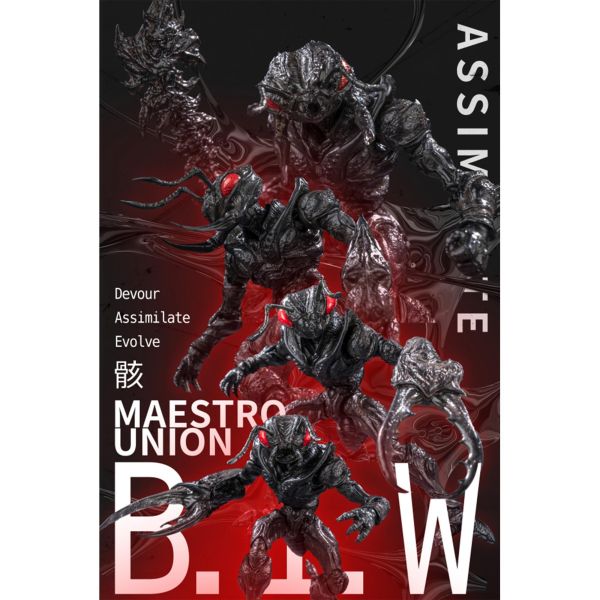 預購免運 幻想造物 x 匠盟 B.I.W蟻型兵團 T2小隊 「骸」 蟻兵 四隻套裝 可動人偶,12吋人偶,6吋人偶,模型預購,1/6人偶,1/12人偶,KOF模型王者,幻想造物 x 匠盟 B.I.W蟻型兵團 T2小隊 「骸」 四隻套裝,幻想造物,幻想造物 蟻型兵團,蟻型兵團,BIW,蟻兵,