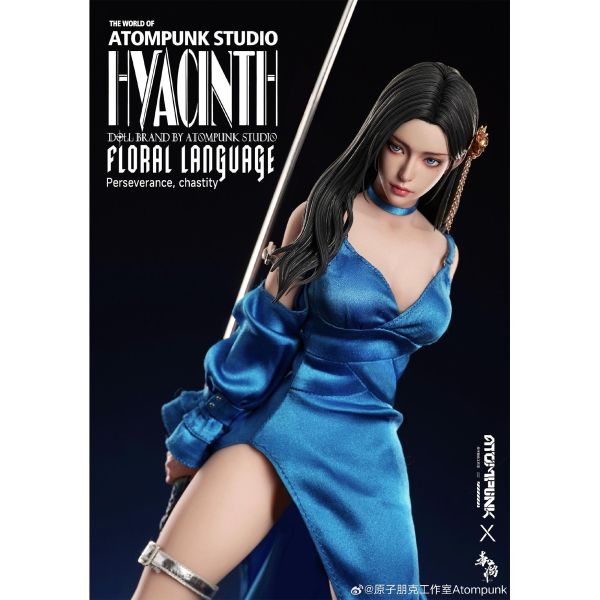 預購免運 原子朋克工作室 Atompunk 1/6 可動眼 刀姬風信子 原色版 可動人偶,12吋人偶,6吋人偶,模型預購,1/6人偶,1/12人偶,KOF模型王者,原子朋克工作室 Atompunk 1/6 可動眼 刀姬風信子 原色版,原子朋克工作室 Atompunk,刀姬風信子,