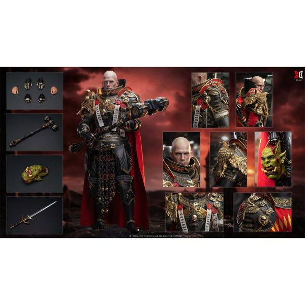 預購免運 Z-ONE STUDIO 1/6 合金 帝國審判官 - 殉道者雷納德 Z1-001 可動人偶,12吋人偶,6吋人偶,模型預購,1/6人偶,1/12人偶,KOF模型王者,Z-ONE STUDIO 1/6 合金 帝國審判官 - 殉道者雷納德 Z1-001,