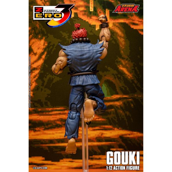 預購免運 STORM ARENA 1/12 《 快打旋風ALPHA3 》 豪鬼 AKUMA 可動人偶,12吋人偶,6吋人偶,模型預購,1/6人偶,1/12人偶,KOF模型王者,STORM ARENA 1/12 《 快打旋風ALPHA3 》 豪鬼 AKUMA,STORM ARENA,STORM ARENA 快打旋風,STORM ARENA 豪鬼,豪鬼模型,豪鬼公仔,豪鬼 可動人偶,豪鬼 可動模型,豪鬼 1/12人偶,豪鬼 6吋人偶,