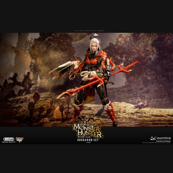 預購 NAUTS x DAMTOYS 1/6 魔物獵人 慘爪龍套裝 豪華版DMS041S 可動人偶,12吋人偶,6吋人偶,模型預購,1/6人偶,1/12人偶,KOF模型王者,海雅HIYA,HOTTOYS,UNDERVERSE,TBLEAGUE,DODOMO SUTDIO,DID,神隱工作室,damtoys,dms041s