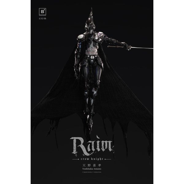 預購免運 beautiful chemistry x 天野喜孝 1/12 玄鴉騎士 鴉狩 BC202517 可動人偶,12吋人偶,6吋人偶,模型預購,1/6人偶,1/12人偶,KOF模型王者,beautiful chemistry x 天野喜孝 1/12 玄鴉騎士 鴉狩 BC202517,beautiful chemistry,天野喜孝,玄鴉騎士 鴉狩,鴉狩 可動人偶,鴉狩 可動模型,鴉狩 1/12人偶,鴉狩 6吋人偶,天野喜孝 可動人偶,天野喜孝 可動模型,天野喜孝 1/12人偶,天野喜孝 6吋人偶,