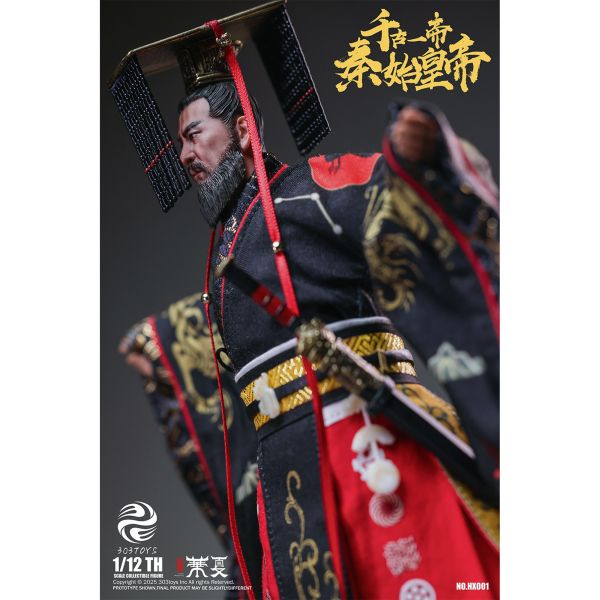 預購免運 303TOYS 1/12 《掌上華夏》 千古一帝 - 秦始皇 豪華單人版 HX001 可動人偶,12吋人偶,6吋人偶,模型預購,1/6人偶,1/12人偶,KOF模型王者,303TOYS 1/12 《掌上華夏》 千古一帝 - 秦始皇 豪華單人版 HX001,303TOYS,303TOYS 秦始皇,秦始皇可動人偶,秦始皇可動模型,秦始皇1/12人偶,秦始皇6吋人偶,