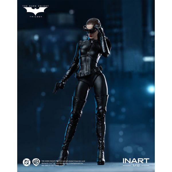 預購 INART 1/12 《 黑暗騎士：黎明昇起 》 貓女 可動人偶,12吋人偶,6吋人偶,模型預購,1/6人偶,1/12人偶,KOF模型王者,lNART 1/6 可動眼 《黑暗騎士：黎明昇起》 貓女,lNART,lNART 貓女,lNART 蝙蝠俠,貓女 可動人偶,貓女 可動模型,貓女 1/6人偶,貓女 12吋人偶,