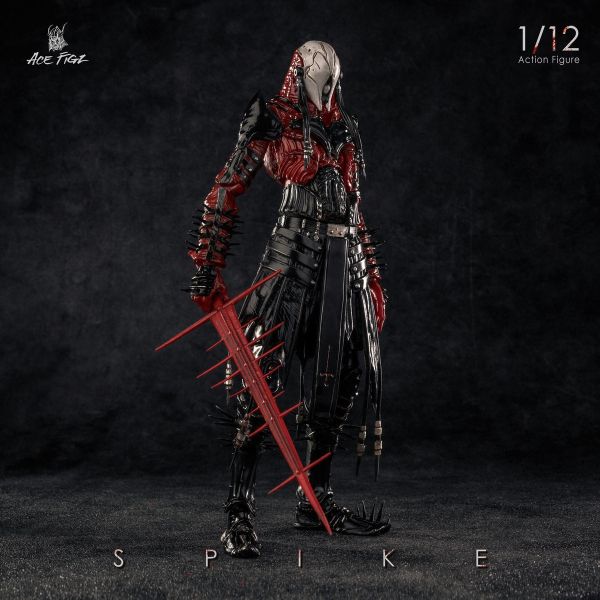 預購免運   AceFigz 1/12 Spike 佈道者 標準/豪華/雙人套裝版 共三款 可動人偶,12吋人偶,6吋人偶,模型預購,1/6人偶,1/12人偶,KOF模型王者,AceFigz 1/12 Spike 佈道者 標準/豪華/雙人套裝版 共三款,AceFigz,AceFigz 佈道者,