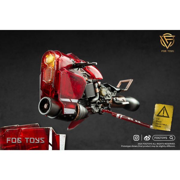 預購免運 FOGTOYS 1/12 可動載具 《 Falcon隼 》 彩透.ver 01FT 可動人偶,12吋人偶,6吋人偶,模型預購,1/6人偶,1/12人偶,KOF模型王者,FOGTOYS 1/12 可動載具 《 Falcon隼 》 彩透.ver 01FT,FOGTOYS,FOGTOYS 隼,FOGTOYS  載具,1/12載具,6吋載具,