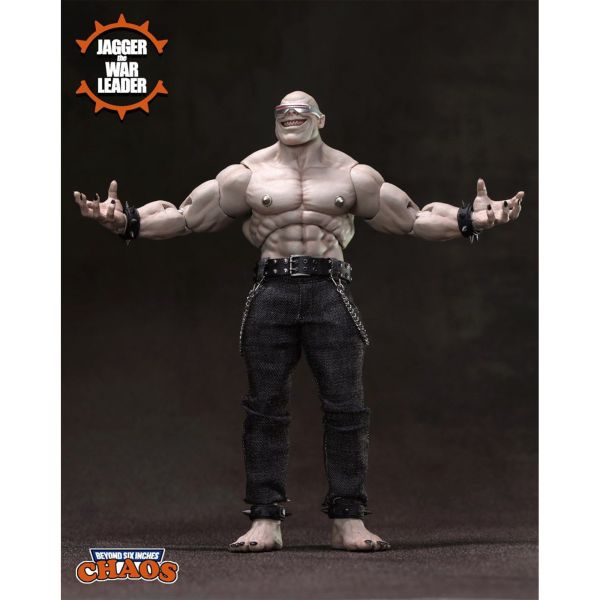 預購免運 CHAOS 1/12 三頭雕 NO.003 可動人偶,12吋人偶,6吋人偶,模型預購,1/6人偶,1/12人偶,KOF模型王者,CHAOS 1/12 三頭雕 NO.003,CHAOS,CHAOS-003,